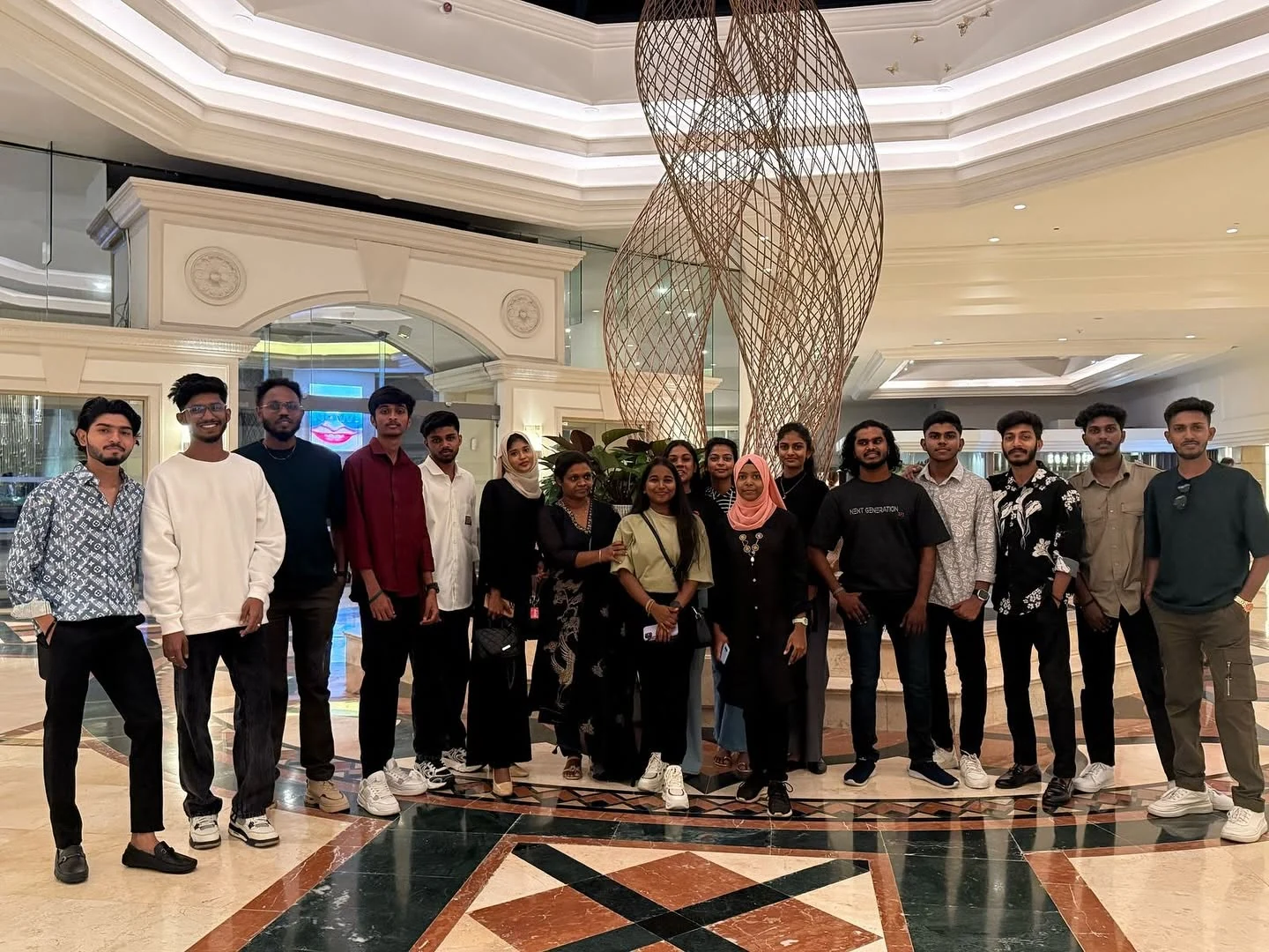 Aspire BPO team dining moment 1
